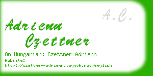 adrienn czettner business card